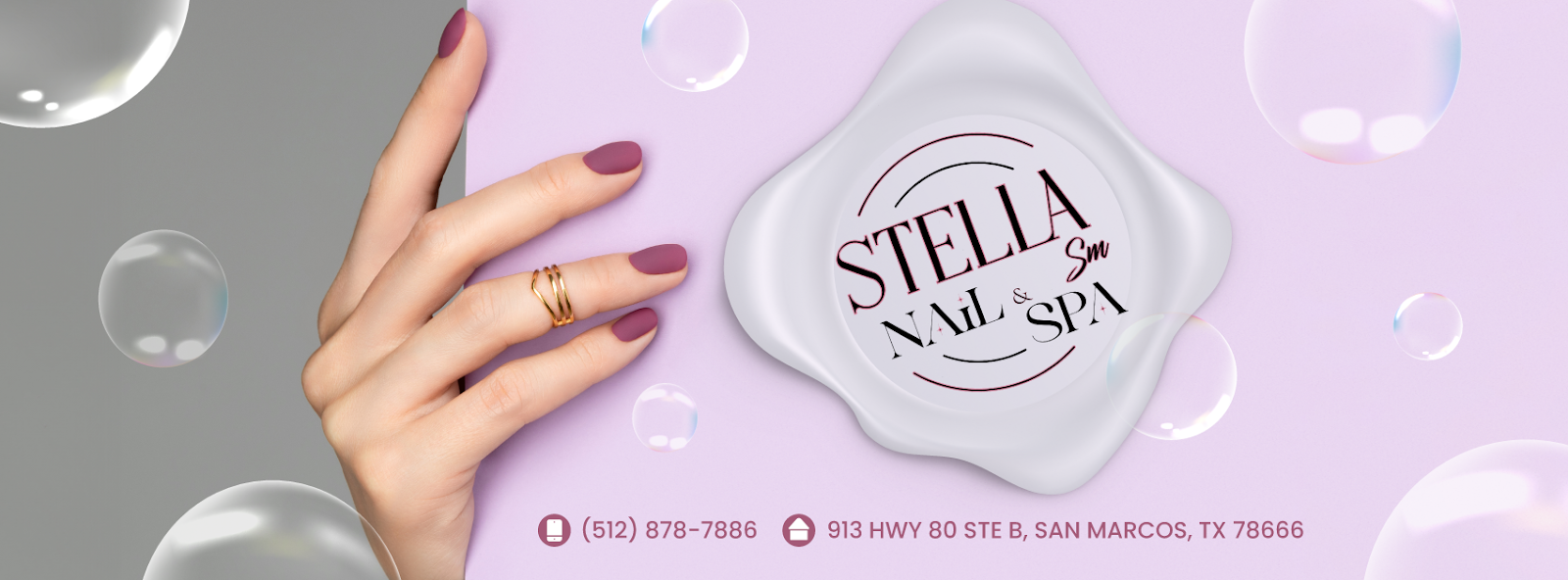 Stella SM Nails & Spa logo